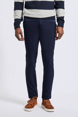 Pantalon slim - Bleu marine