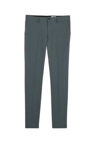 Pantalon de costume slim - Kaki 