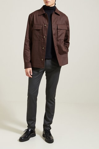 Pantalon chino slim - Anthracite