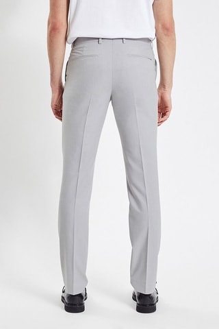 Pantalon slim - Gris clair