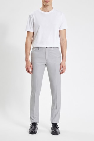 Pantalon slim - Gris clair