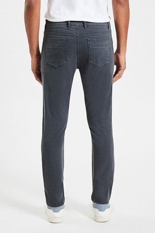 Pantalon slim - Gris foncé