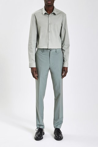 Pantalon slim - Vert d’eau