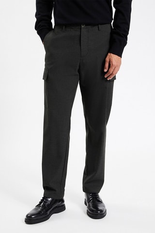 Pantalon droit - Gris