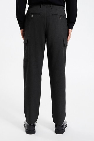 Pantalon droit - Gris