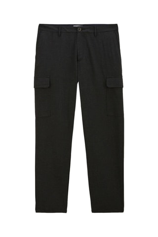 Pantalon droit - Gris
