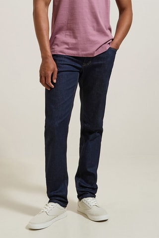 Jean slim - Bleu - Longueur 34