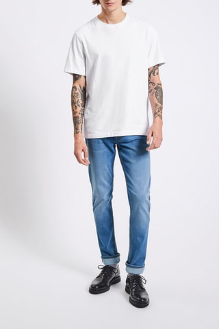 Jean slim - Bleu - Longueur 36