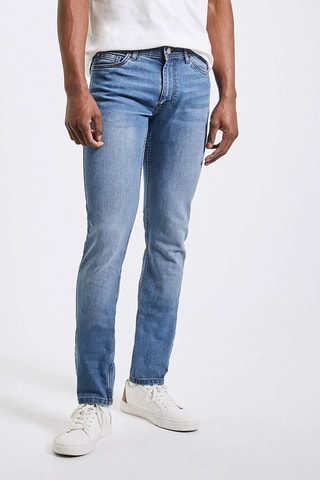 Jean slim - Bleu - Longueur 34