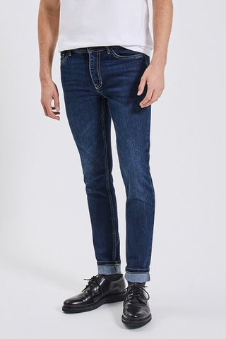 Jean skinny - Bleu - Longueur 32