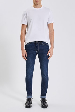 Jean skinny - Bleu - Longueur 32