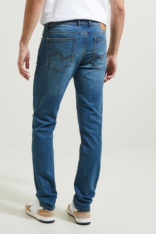 Jean slim - Bleu - Longueur 34