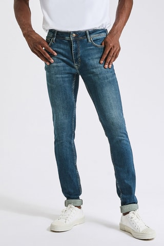 Jean skinny - Bleu - Longueur 34