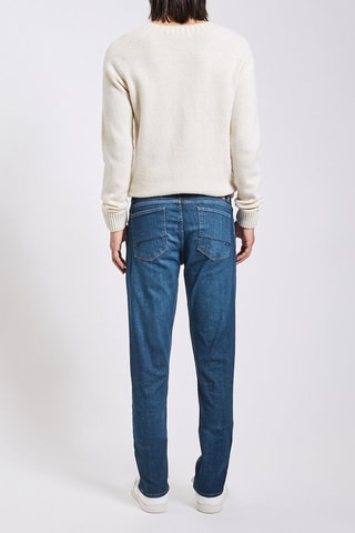 Jean straight - Bleu - Longueur 34