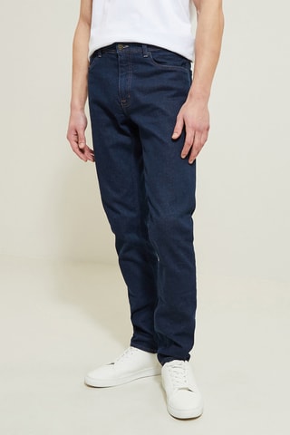Jean straight - Bleu - Longueur 34