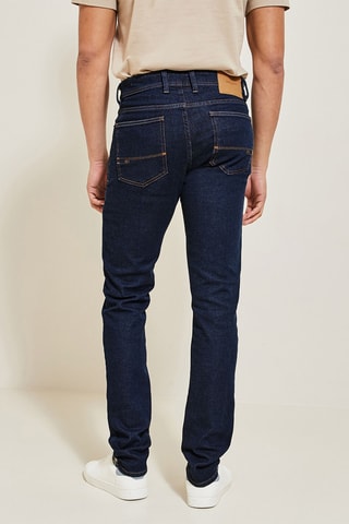 Jean straight - Bleu - Longueur 34