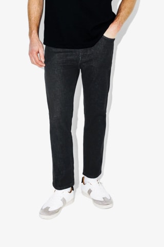 Jean straight L32 - Noir