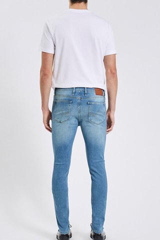 Jean skinny - Bleu - Longueur 34
