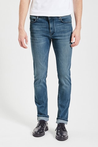 Jean slim - Bleu marine  - Longueur 34