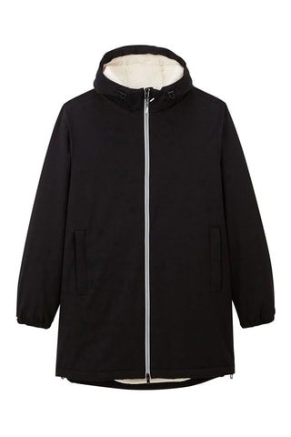 Parka à capuche - Noir