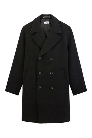 Manteau en laine - Noir