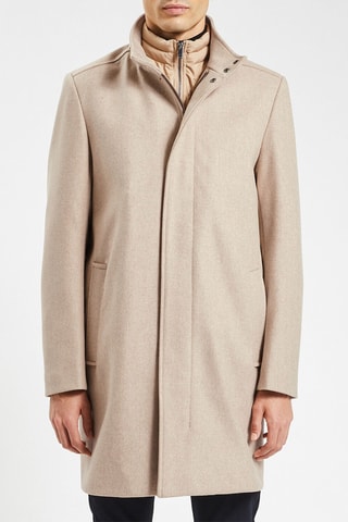 Manteau en laine - Beige
