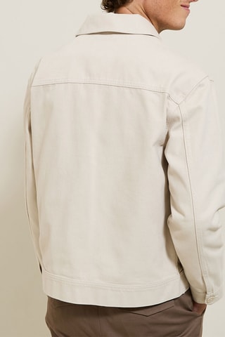 Veste en jean - Beige