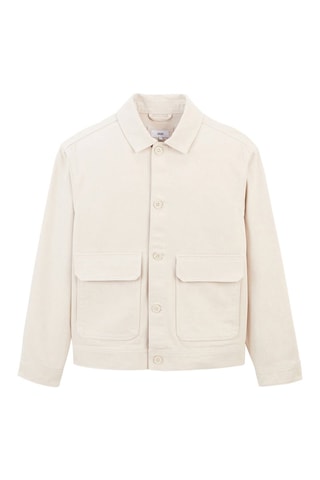 Veste en jean - Beige
