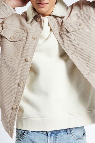 Veste en velours - Beige