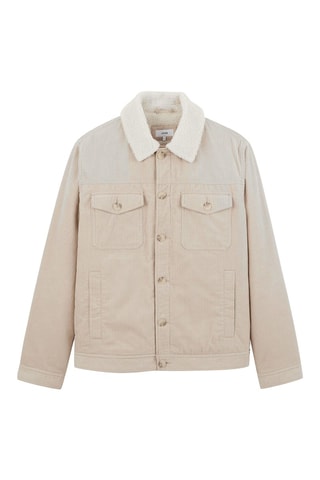 Veste en velours - Beige