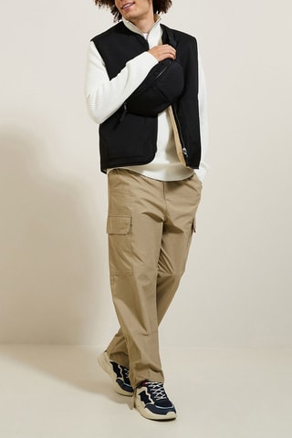 Veste réversible sans manches - Noir