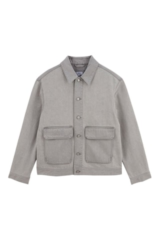 Veste en jean - Gris