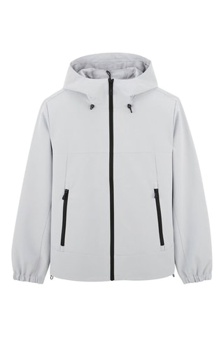 Veste à capuche - Gris clair