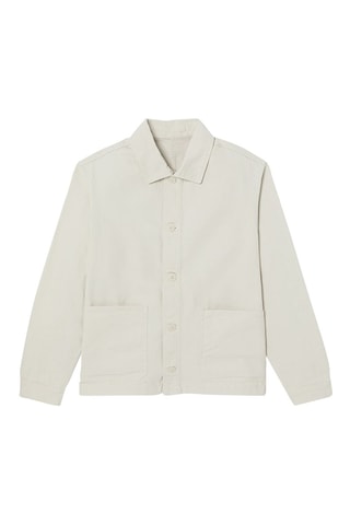 Veste en coton biologique - Ecru