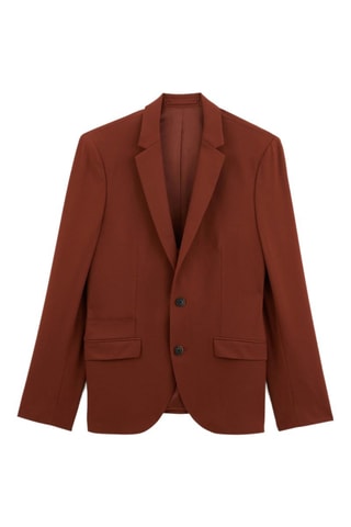 Veste de costume extra slim - Rouge foncé
