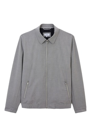 Blouson zippé - Gris