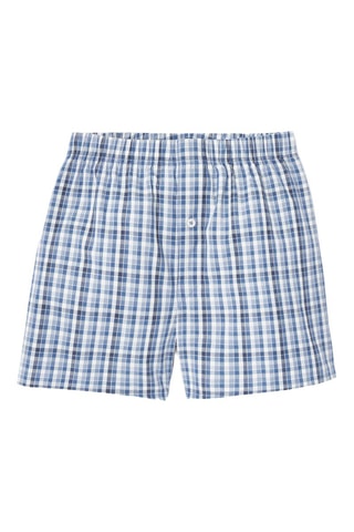 Caleçon en coton biologique - Bleu cobalt