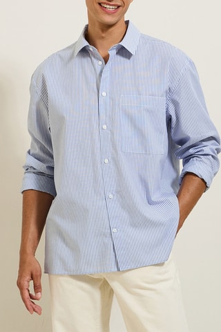 Chemise relaxed - Blanc