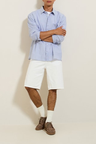 Chemise relaxed - Blanc