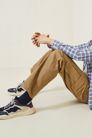 Chemise regular - Bleu