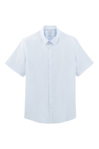 Chemisette slim - Bleu