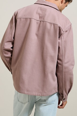 Surchemise en coton biologique - Rose