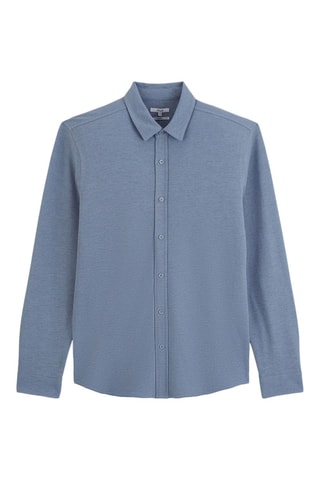 Chemise regular - Bleu gris