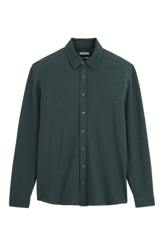 Chemise regular - Vert émeraude