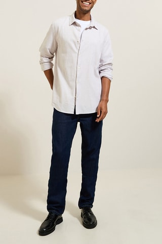 Chemise regular - Ecru