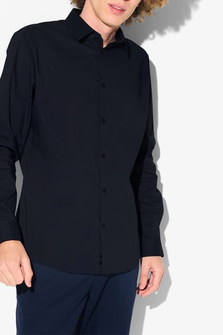 Chemise regular - Bleu marine