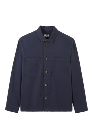 Surchemise regular - Bleu marine