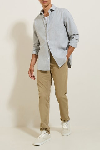 Chemise slim - Gris