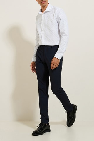 Chemise slim - Blanc