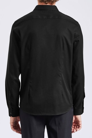 Chemise slim - Noir